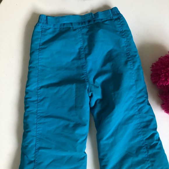 Athletech Girls  Blue Adjustable Snow Pants - Picture 2 of 4